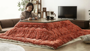 MODERN DECO 石英管ヒーター 長方形 カジュアルこたつ ynd-4-set